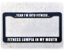 Load image into Gallery viewer, License Plate Frame | FITNESS LUMPIA
