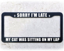 Load image into Gallery viewer, License Plate Frame | CAT IS BAE