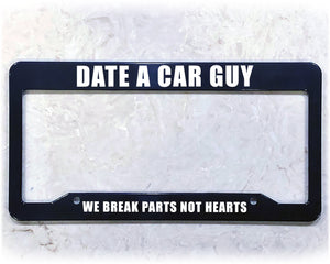 License Plate Frame | DATE CAR GUYS