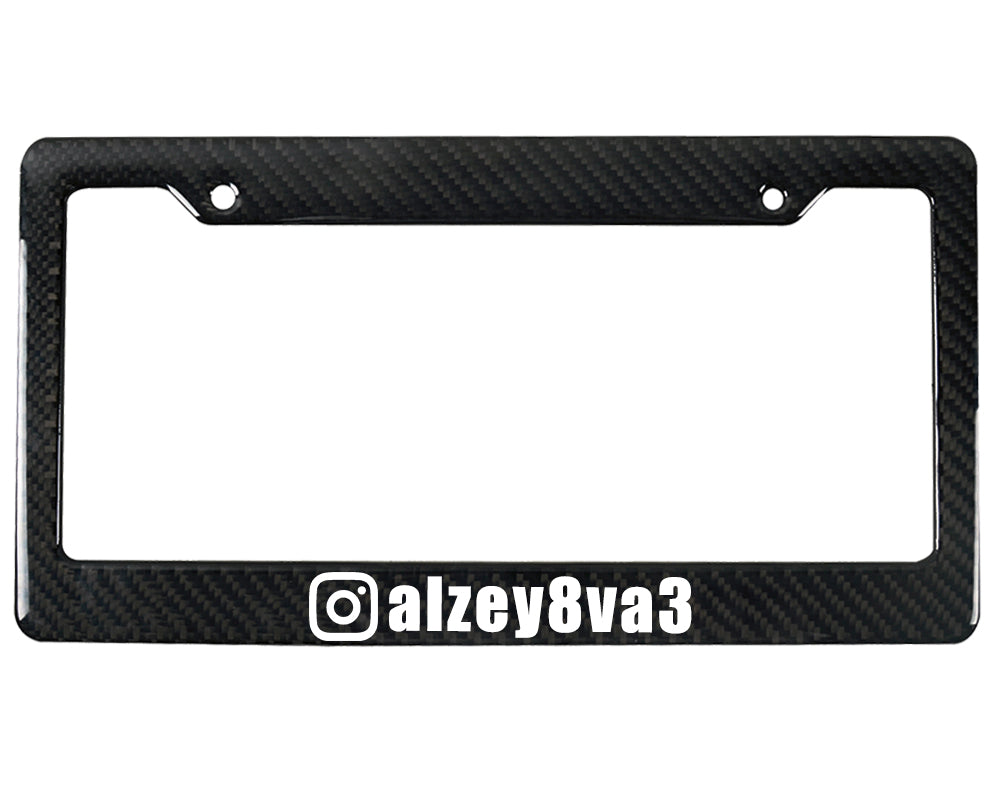 IG FRAME CUSTOM | Custom | License Plate Frame