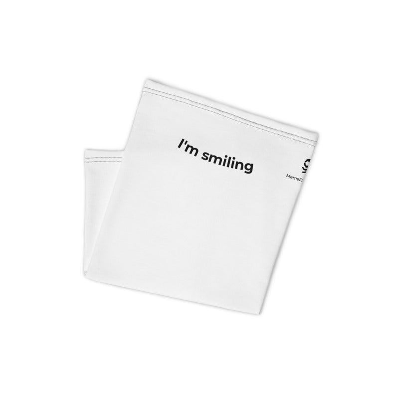 Neck Gaiter | I'M SMILING