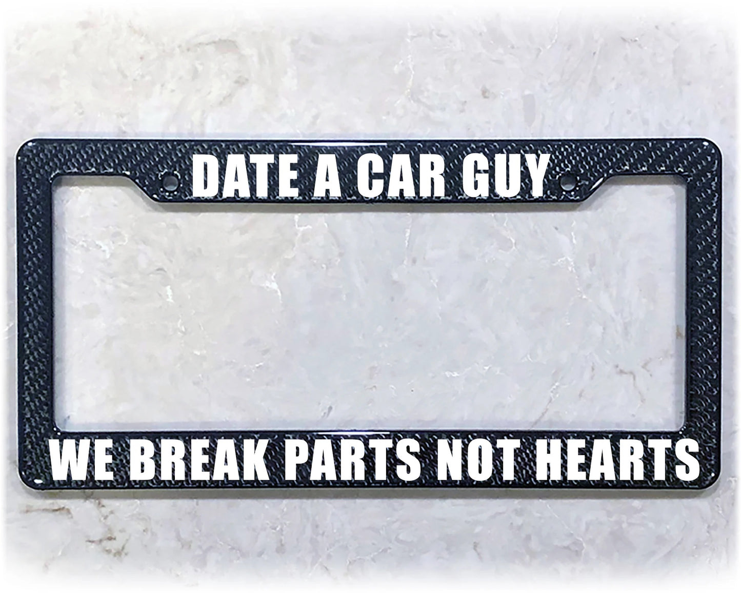 License Plate Frame | DATE CAR GUYS