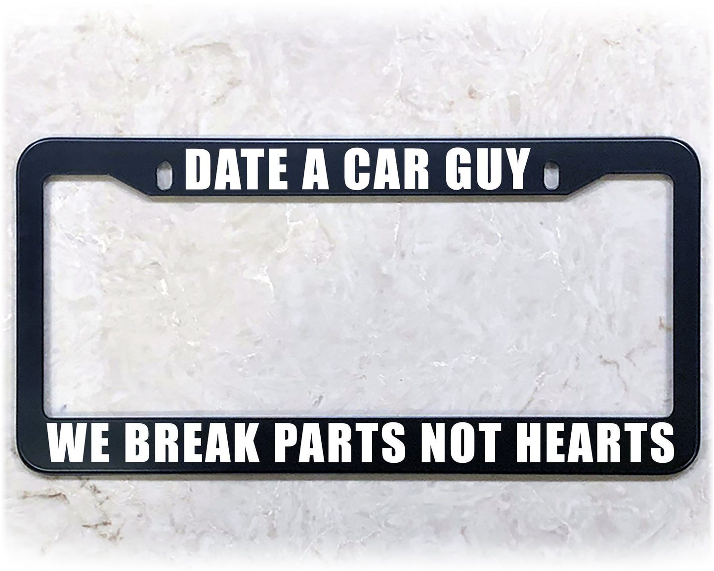 License Plate Frame | DATE CAR GUYS