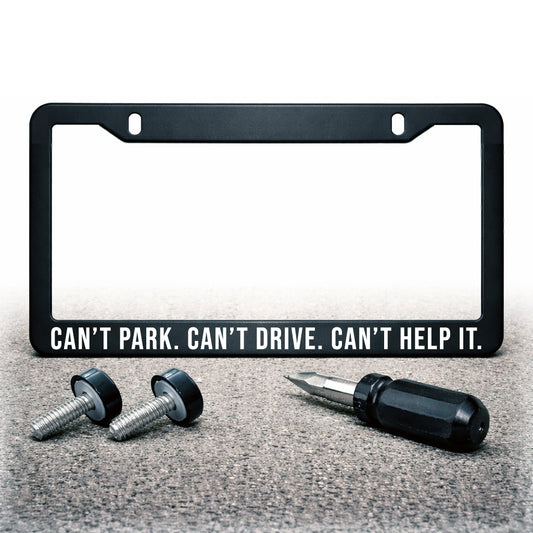 License Plate Frame | CAN'T HELP IT