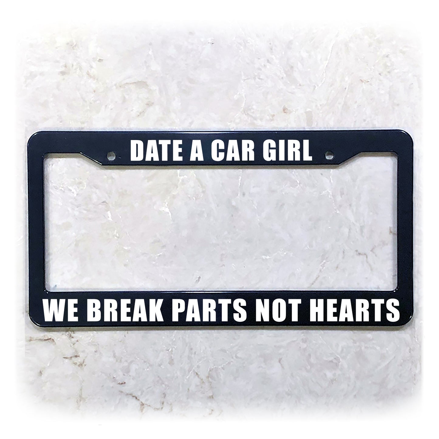 License Plate Frame | DATE CAR GIRLS