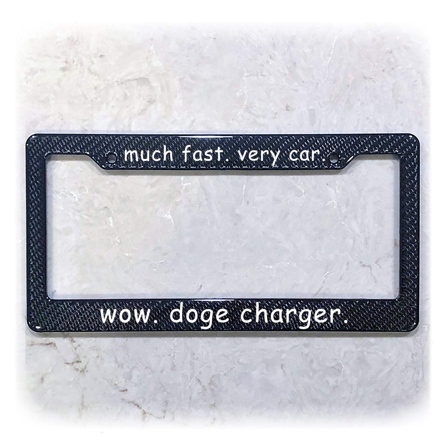 License Plate Frame | DOGE CHARGER