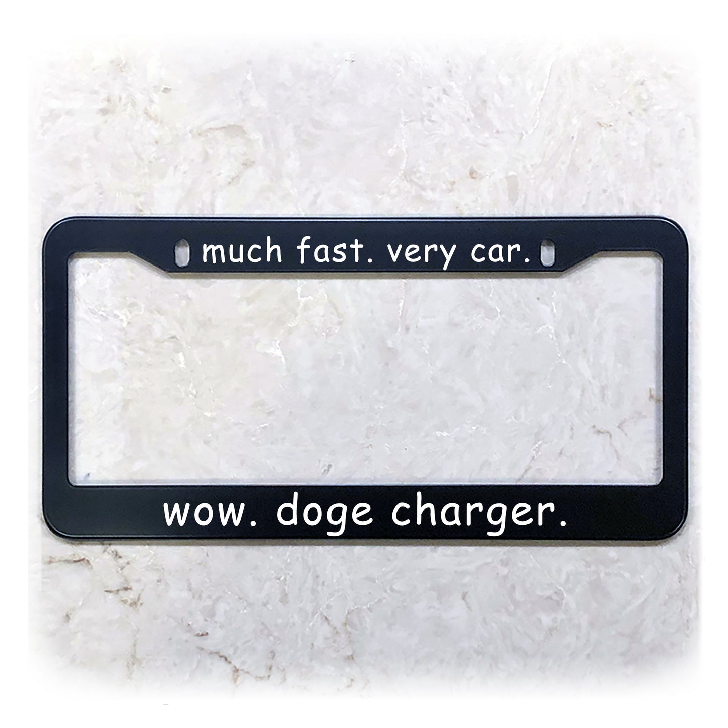 License Plate Frame | DOGE CHARGER