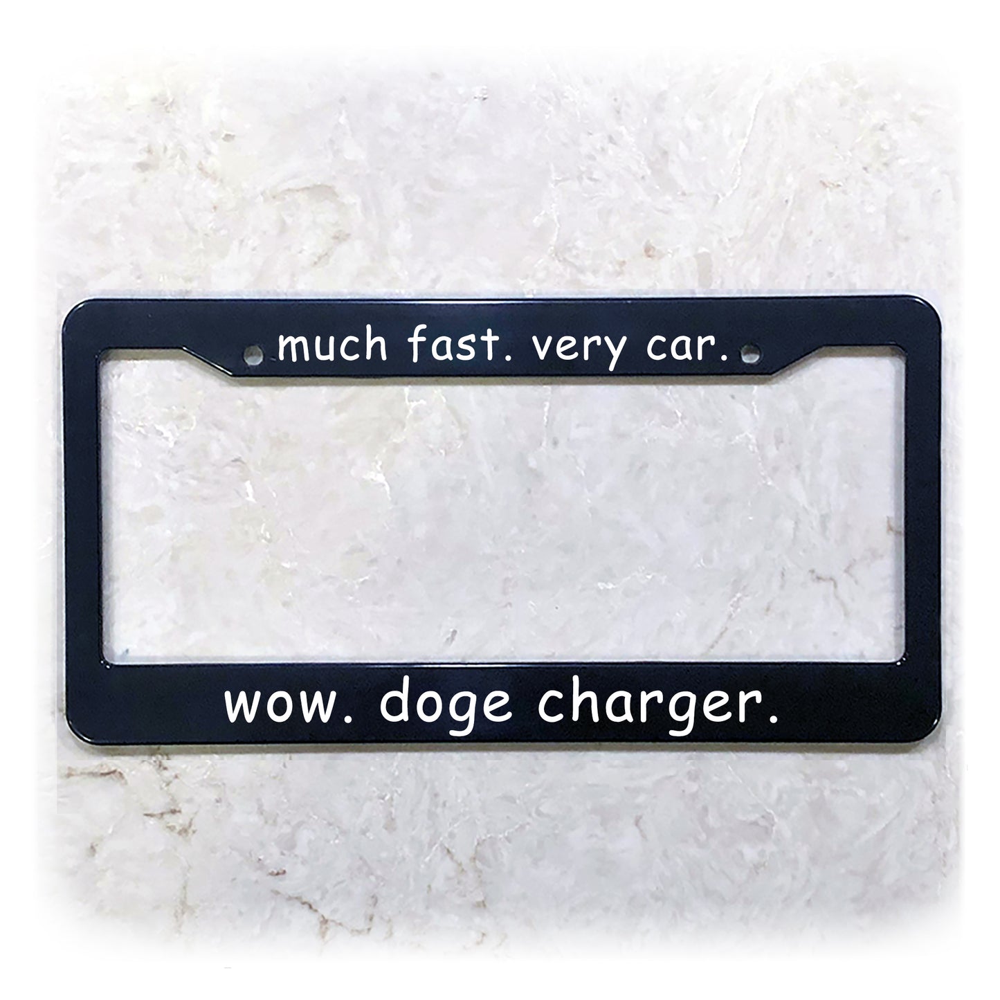 License Plate Frame | DOGE CHARGER