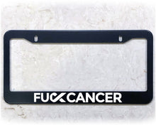 Load image into Gallery viewer, License Plate Frame | FU*K CANCER