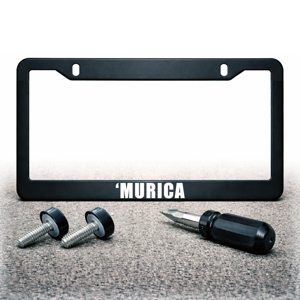 License Plate Frame | MURICA