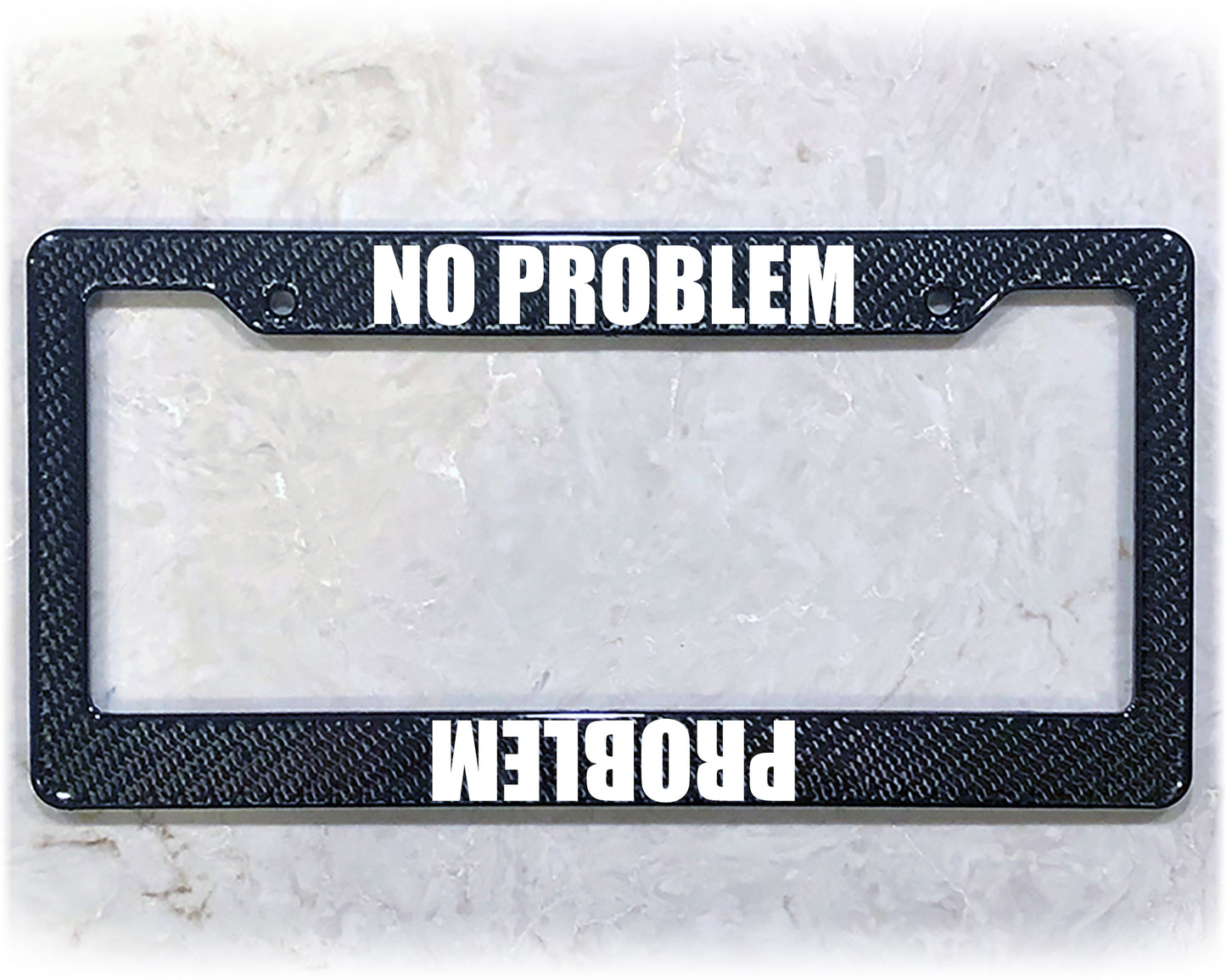 License Plate Frame | NO PROBLEM