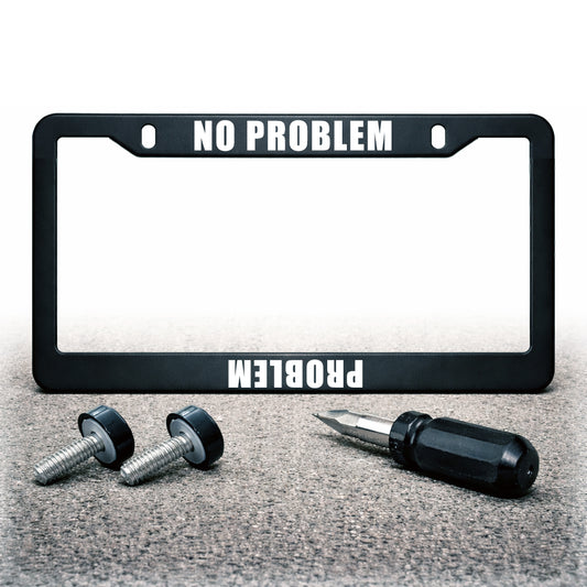 License Plate Frame | NO PROBLEM