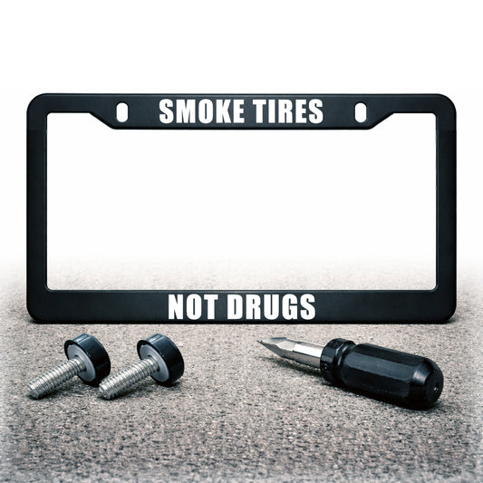 License Plate Frame | SMOKE TIRES