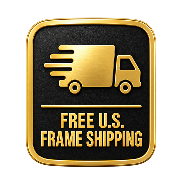 Free U.S. frame shipping