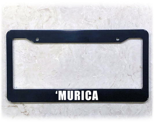 License Plate Frame | MURICA