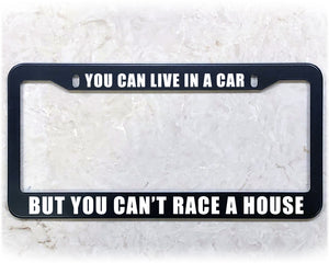 License Plate Frame | RACE A HOUSE