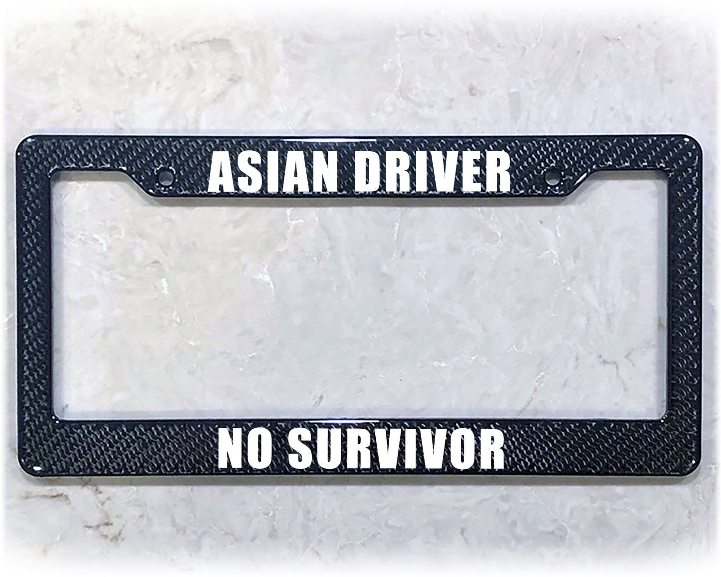 License Plate Frame | ASIAN DRIVER