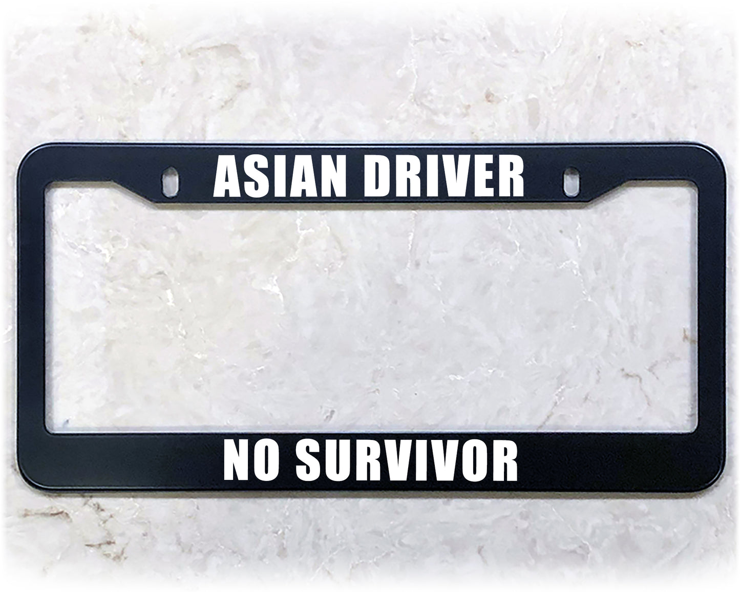 License Plate Frame | ASIAN DRIVER