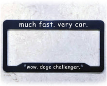 Load image into Gallery viewer, License Plate Frame | DOGE CHALLENGER