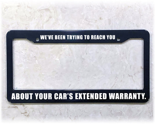 License Plate Frame | EXTENDED WARRANTY