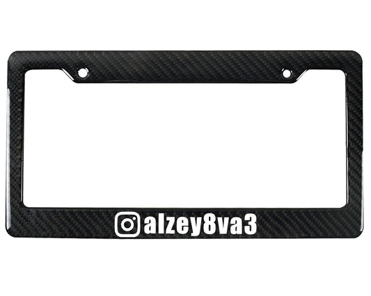 IG FRAME CUSTOM | Custom | License Plate Frame
