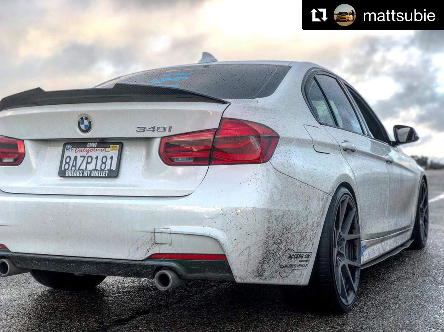 License Plate Frame | BREAKS MY WALLET