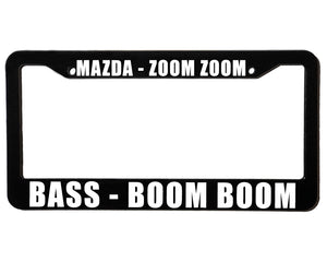 MAZDA ZOOM ZOOM | Custom | License Plate Frame