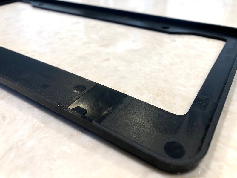 License Plate Frame | FITNESS CAKE